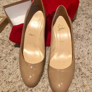 Louboutin Simple Pump 70 Calf, Nude